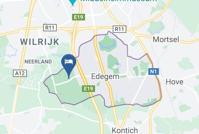 Antwerp - Hotel Drie Eiken Maps