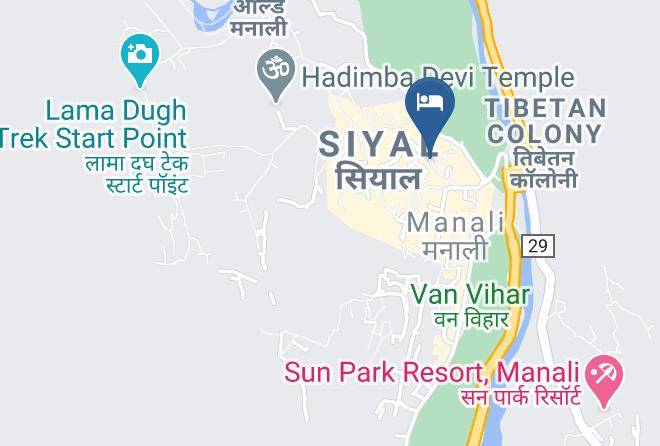 Manali - Hotel Drilbu Maps
