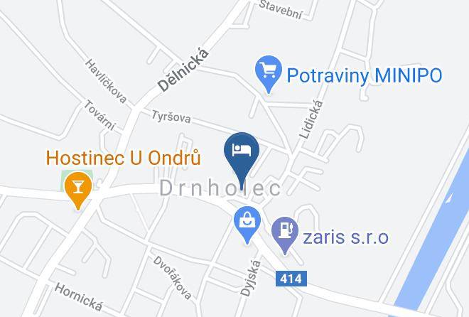 Breclav - Hotel Drnholec Maps