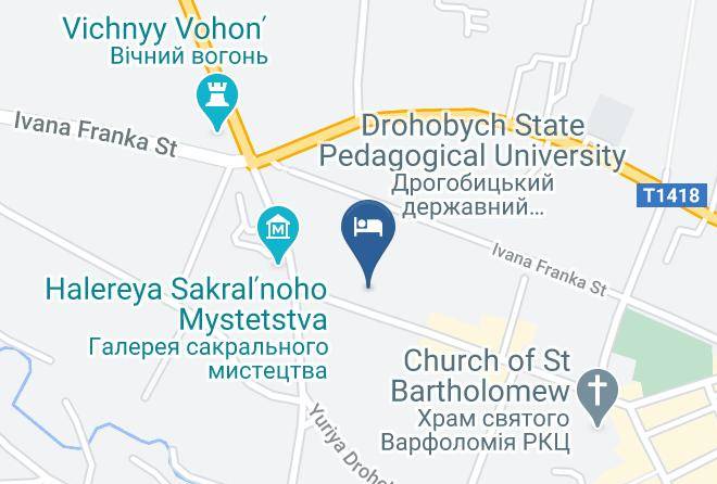 Drohobych - Hotel Drohobych Palace Maps