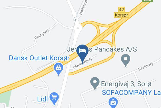 Korsor - Hotel Drop In Maps