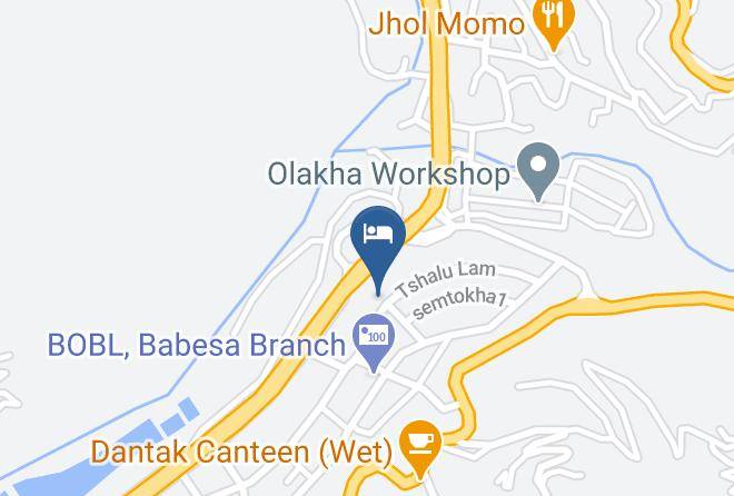 Thimphu - Hotel Drukyul Maps