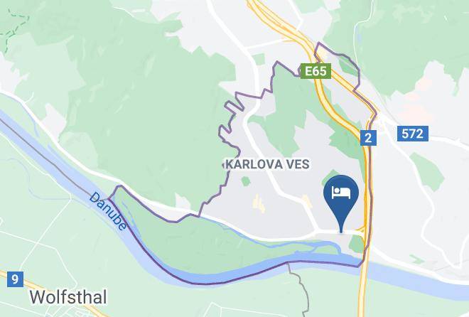 Karlova Ves - Hotel Druzba Maps