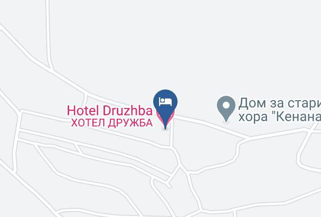 Haskovo - Hotel Druzhba Maps