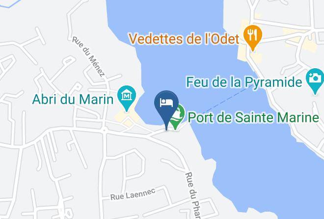 Finistere - Hotel Du Bac Maps