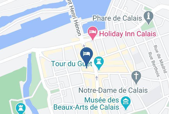 Pas De Calais - Hotel Du Beffroi Maps