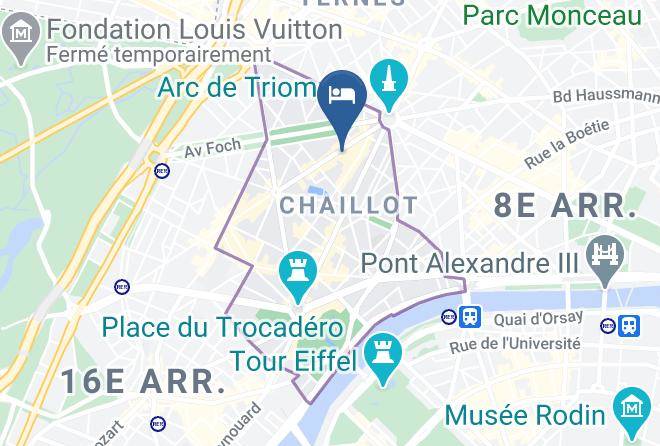 Paris - Hotel Du Bois Maps