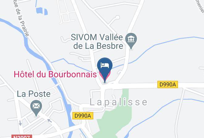 Allier - Hotel Du Bourbonnais Maps
