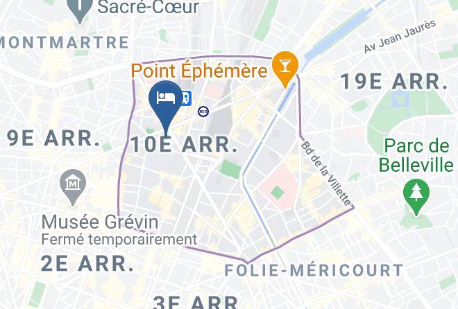 Paris - Hotel Du Brabant Maps