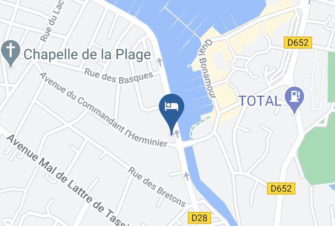 Landes - Hotel Du Cap Maps