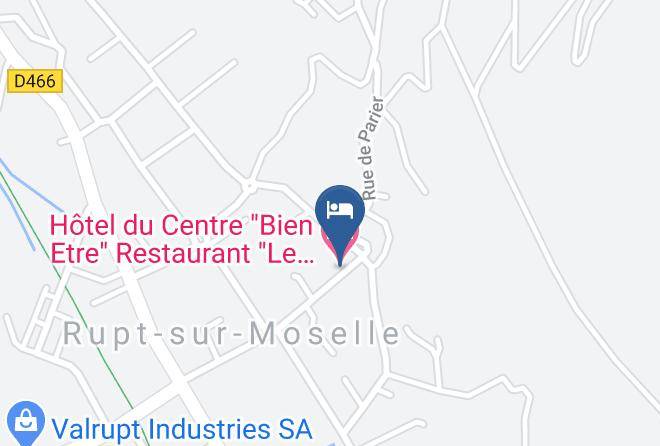 Vosges - Hotel Du Centre Bien Etre Restaurant Le Relais Des Anges Maps