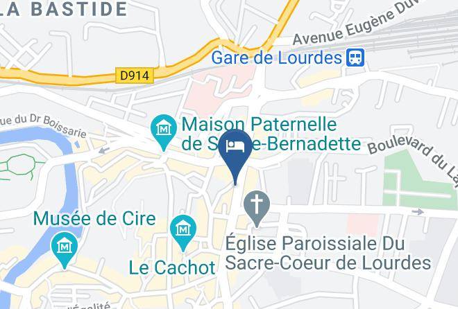 Hautes Pyrenees - Hotel Du Centre Maps