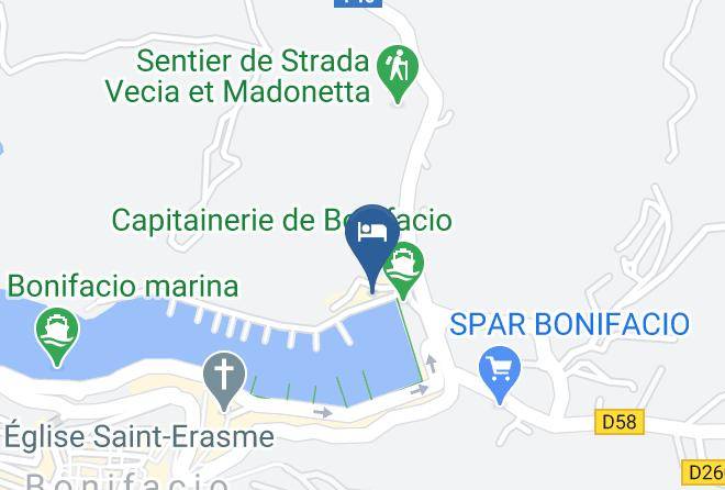 Hotel Du Centre Nautique Map