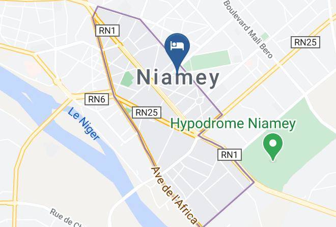 Niamey - Hotel Du Centre Maps