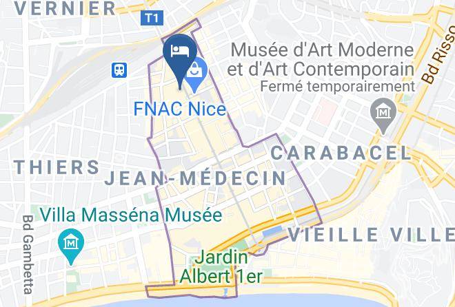 Maritime Alps - Hotel Du Centre Maps