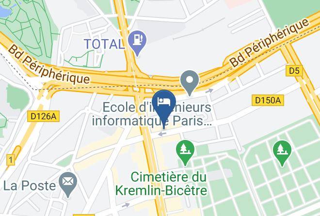 Val De Marne - Hotel Du Centre Maps