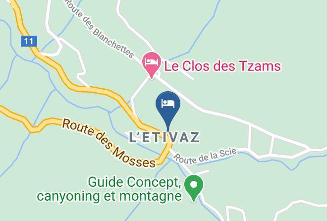 Pays D Enhaut - Hotel Du Chamois Maps