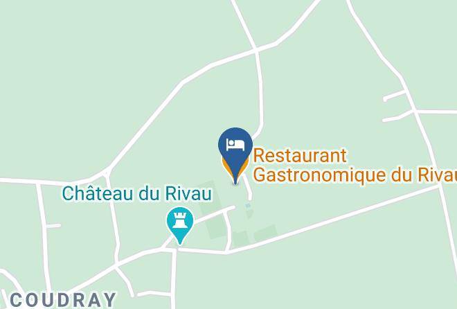 Indre Et Loire - Hotel Du Chateau Du Rivau Maps