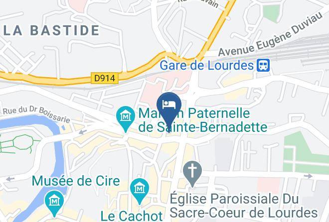 Hautes Pyrenees - Hotel Du Chateau Fort Maps