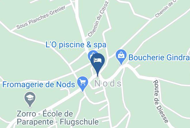 Bernese Jura - Hotel Du Cheval Blanc Maps