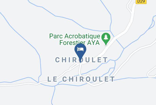 Hotel Du Chiroulet Map
