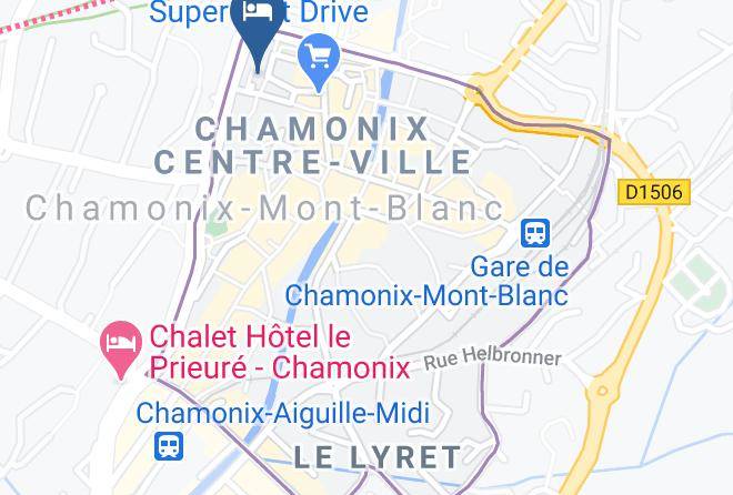 Haute Savoie - Hotel Du Clocher Chamonix Maps