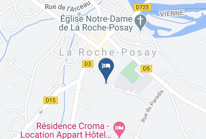 Vienne - Hotel Du Clos Paille Maps