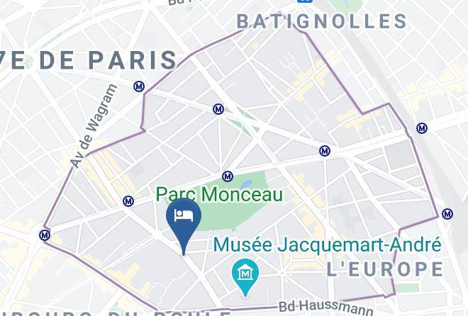 Paris - L'hotel Du Collectionneur Maps