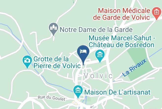 Puy De Dome - Hotel Restaurant Du Commerce Bar Terrasse Maps