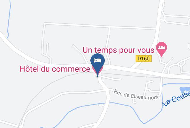 Meuse - Hotel Du Commerce Maps