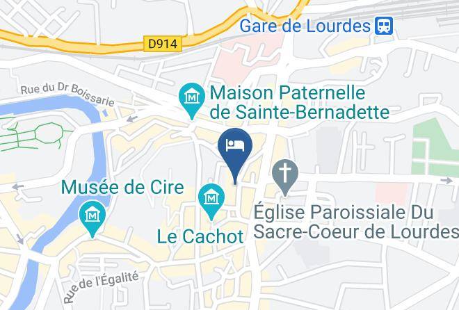 Hautes Pyrenees - Hotel Du Commerce Et De Navarre Maps