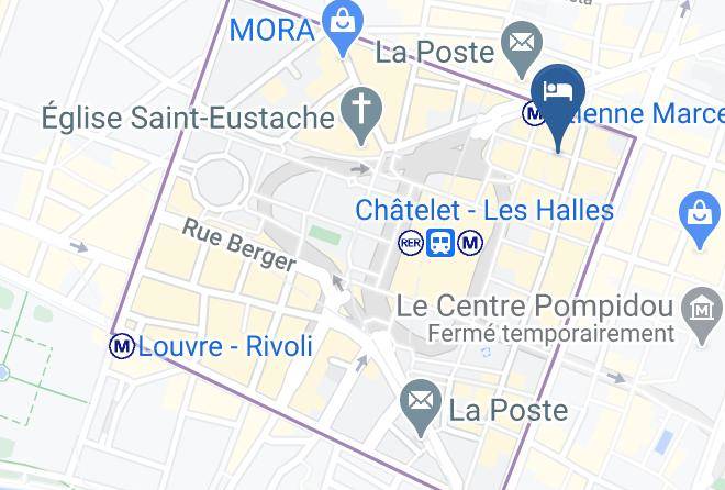 Paris - Hotel Du Cygne Maps