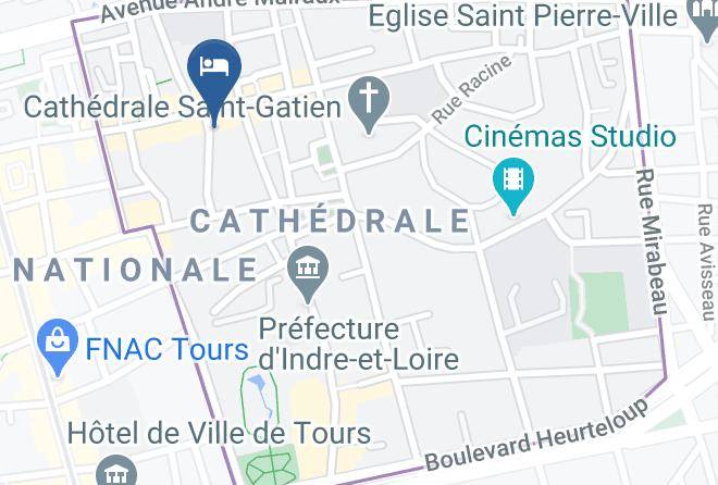 Indre Et Loire - Hotel Du Cygne Maps