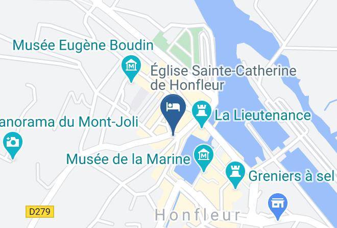 Calvados - Hotel Du Dauphin Maps