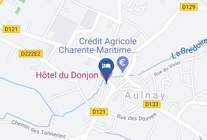 Hotel Du Donjon Map