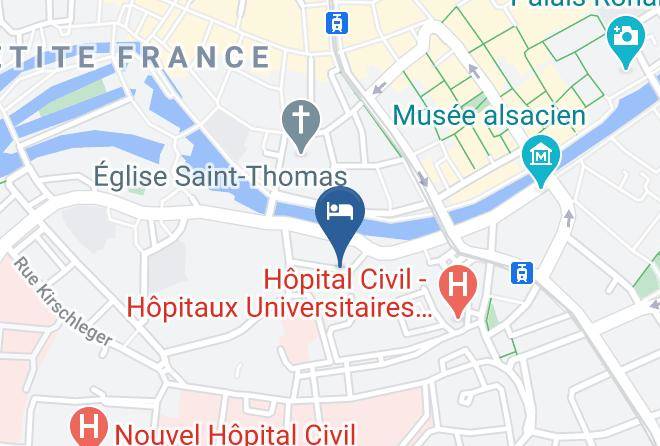 Bas Rhin - Hotel Du Dragon Boutique Hotel Strasbourg Centre Maps