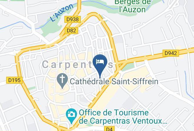 Vaucluse - Hotel Du Fiacre Maps