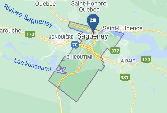 Le Saguenay Et Son Fjord - Hotel Du Fjord Maps