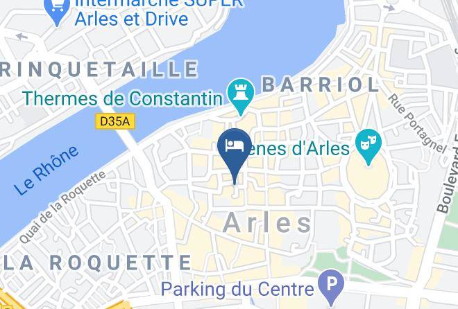 Bouches Du Rhone - Hotel Du Forum Maps