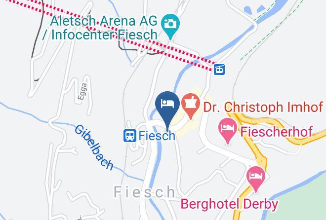 Goms - Hotel Du Glacier Maps