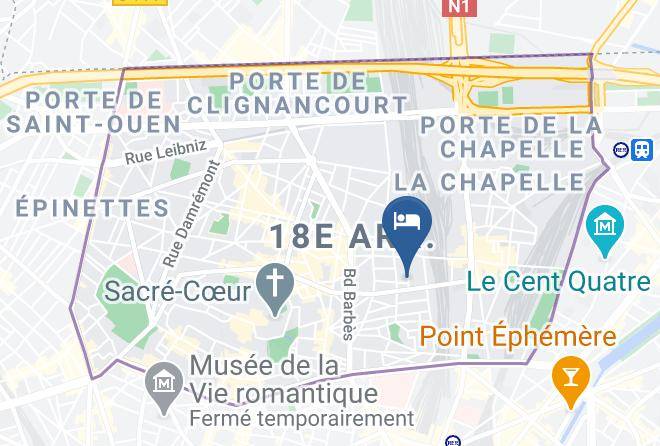 Paris - Hotel Du Globe Maps