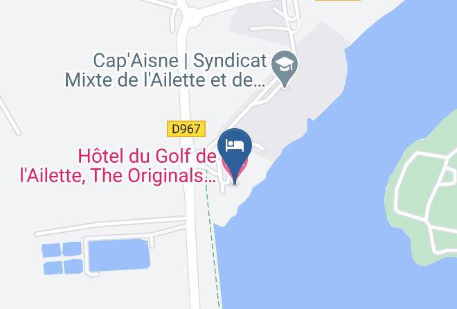 Aisne - Hotel Du Golf De L'ailette The Originals Relais Maps