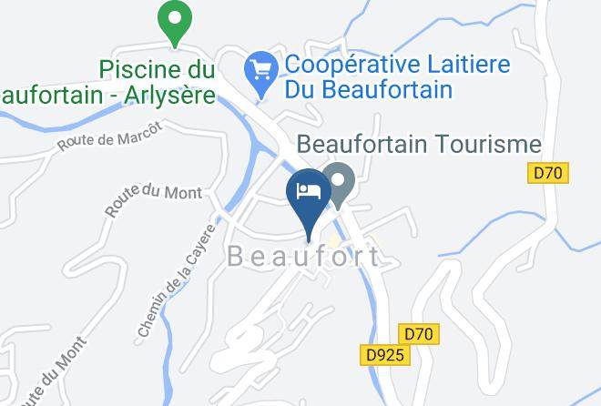 Savoie - Hotel Du Grand Mont Maps