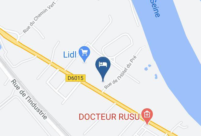 Eure - Hotel Du Haut Marais Maps