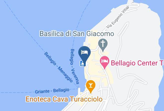 Como - Hotel Du Lac Maps