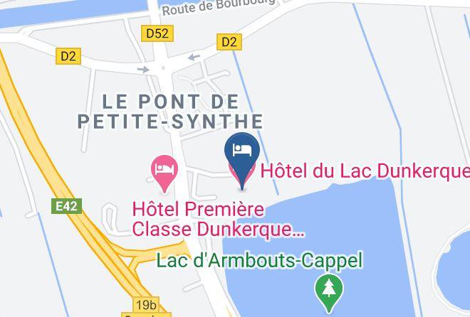 Nord - Hotel Du Lac Dunkerque Maps