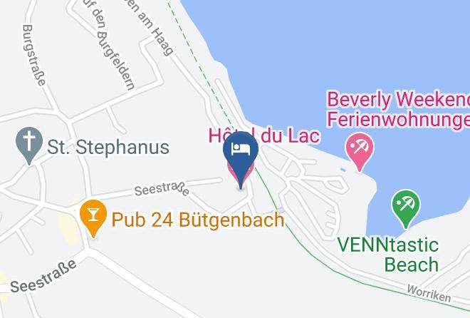 Liege - Hotel Du Lac Maps