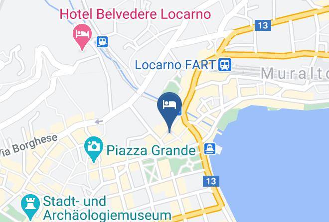 Locarno - Hotel Du Lac Maps