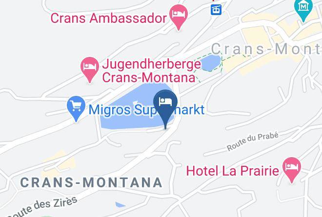 Sierre - Hotel Du Lac Maps