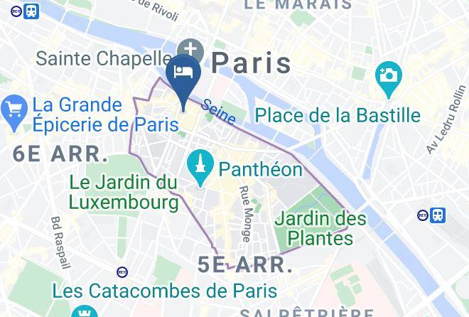 Paris - Hotel Du Levant Paris Maps